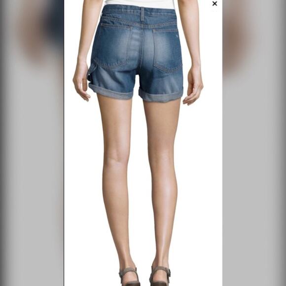 Rag and Bone cuffed carpenter denim shorts - Picture 4 of 5